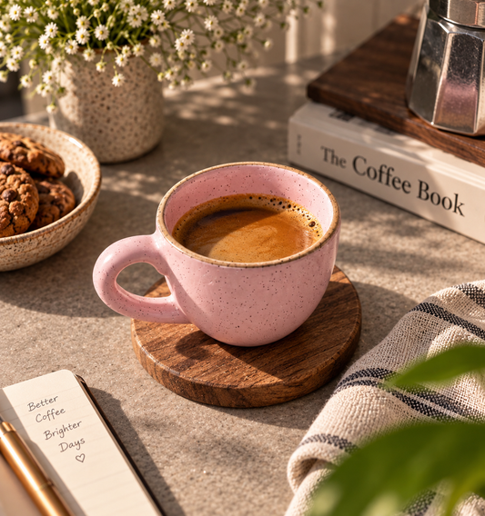 Pink Espresso Cup