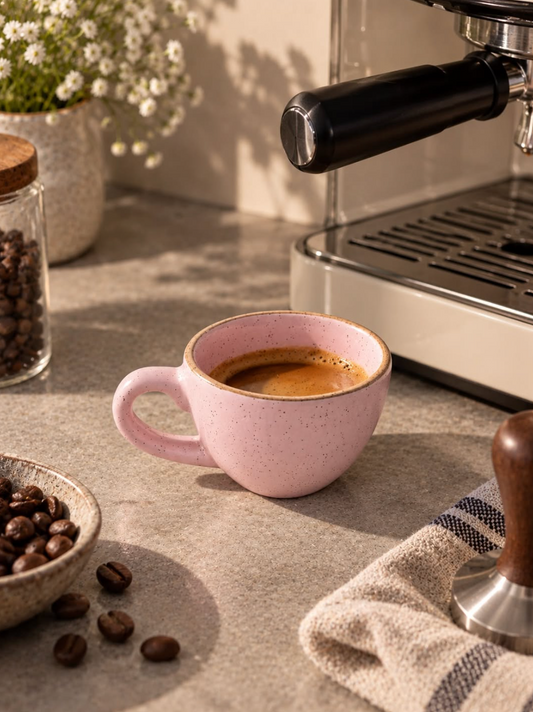 Pink Espresso Cup