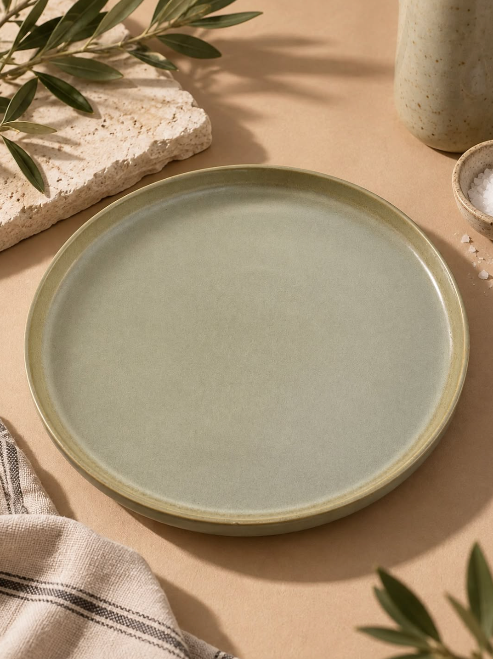 Sage mat plate
